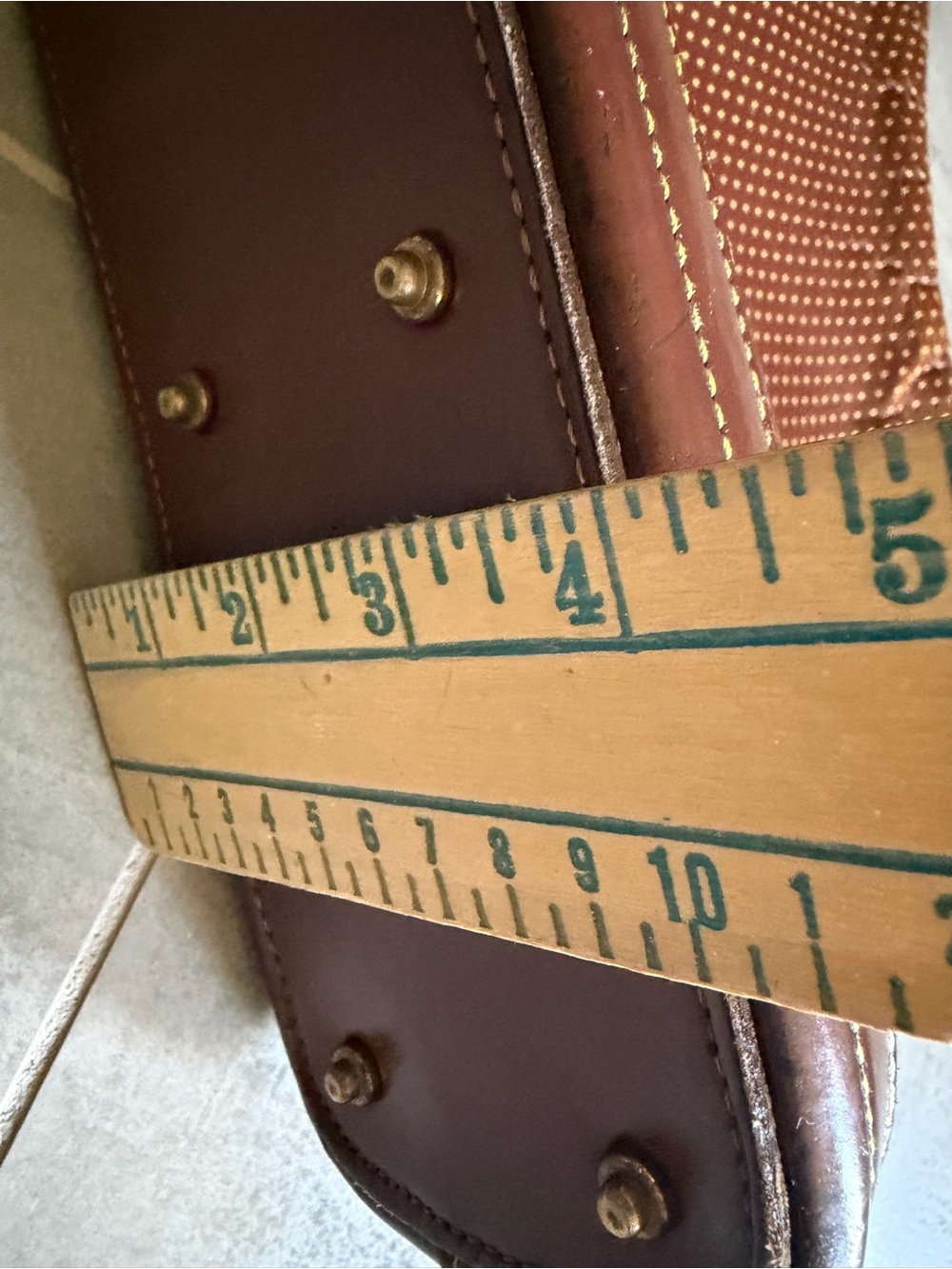 Vintage Dooney & Bourke Perforated Leather Cabrio Shoulder Bag - Picture 7 of 10